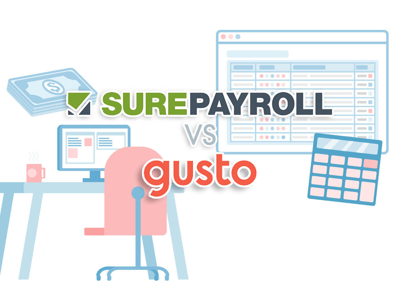 Surepayroll vs gusto