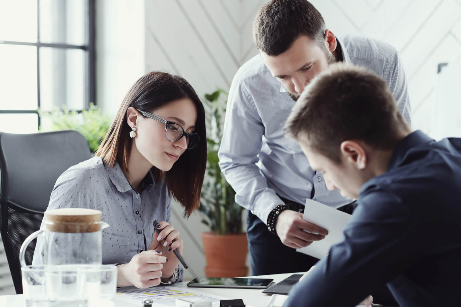 Business people in a meeting