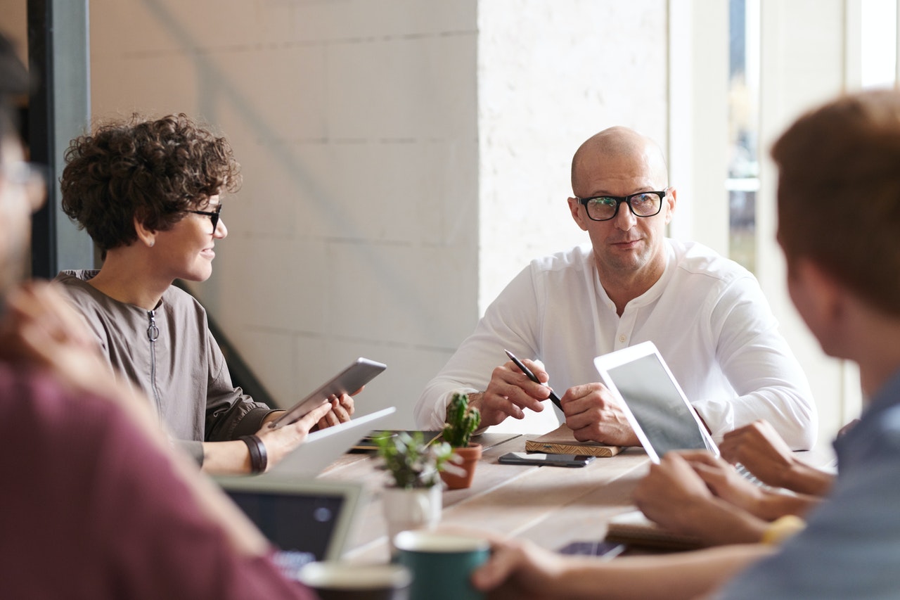 Group of people in a meeting