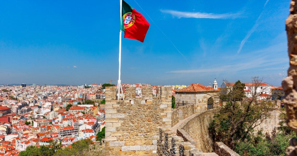 The Portuguese flag