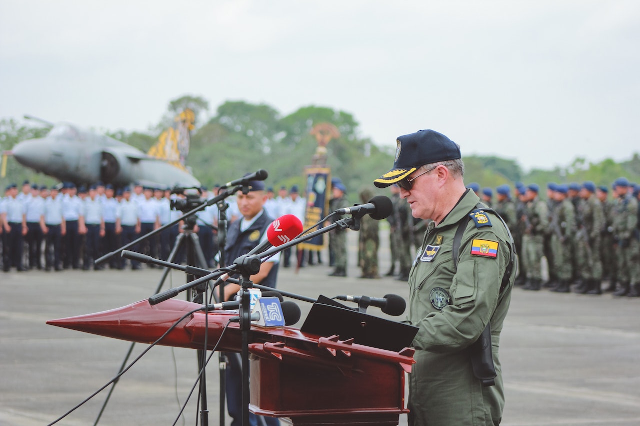 An-army-general-giving-a-speech