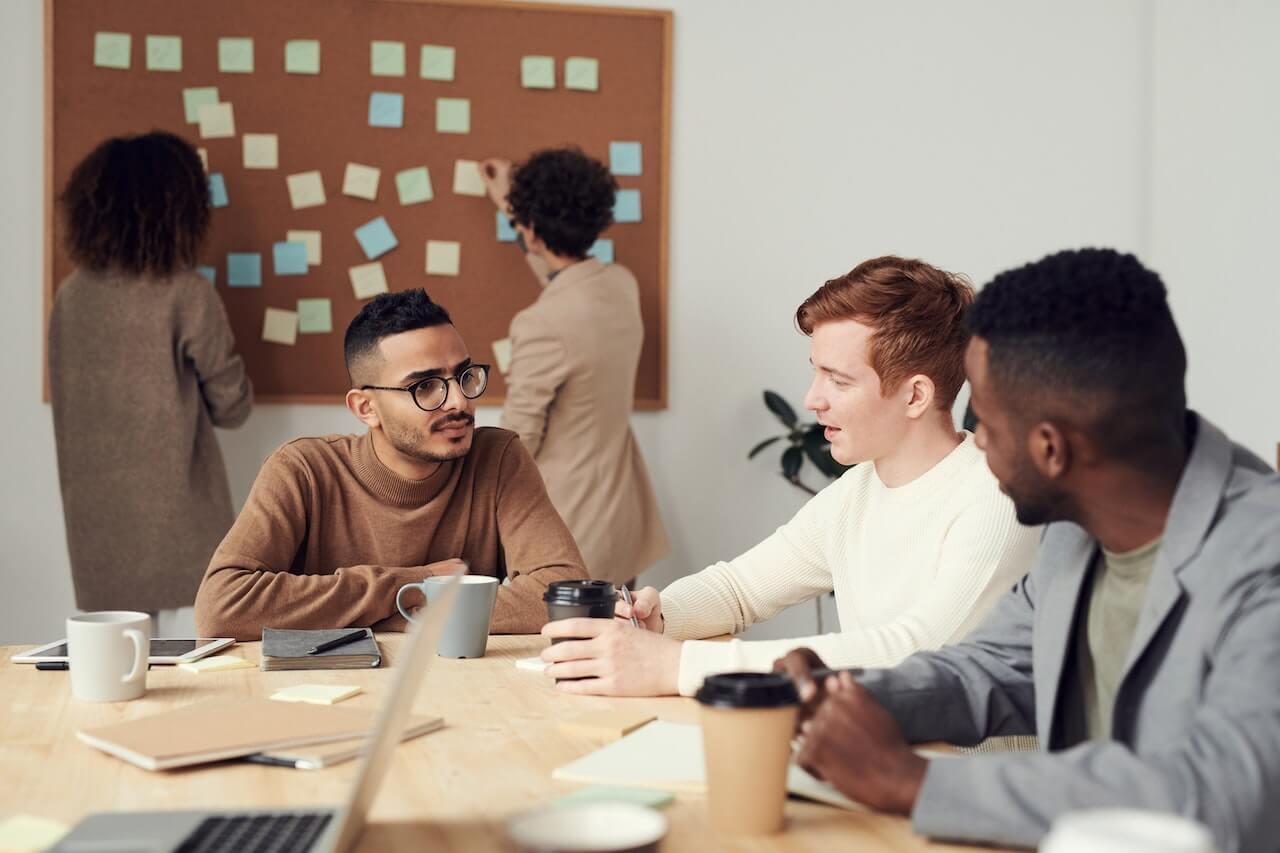 Group of people in a meeting