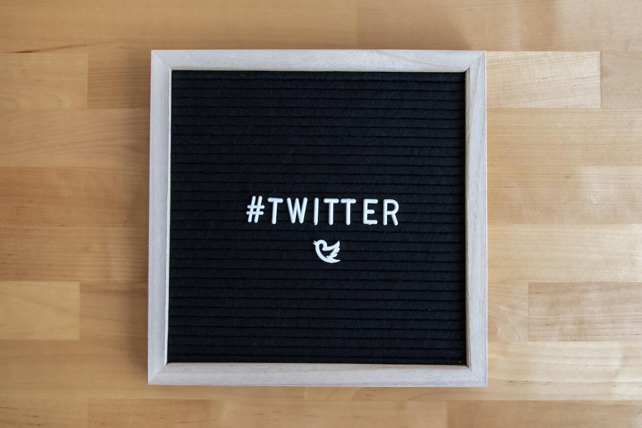 Twitter signage