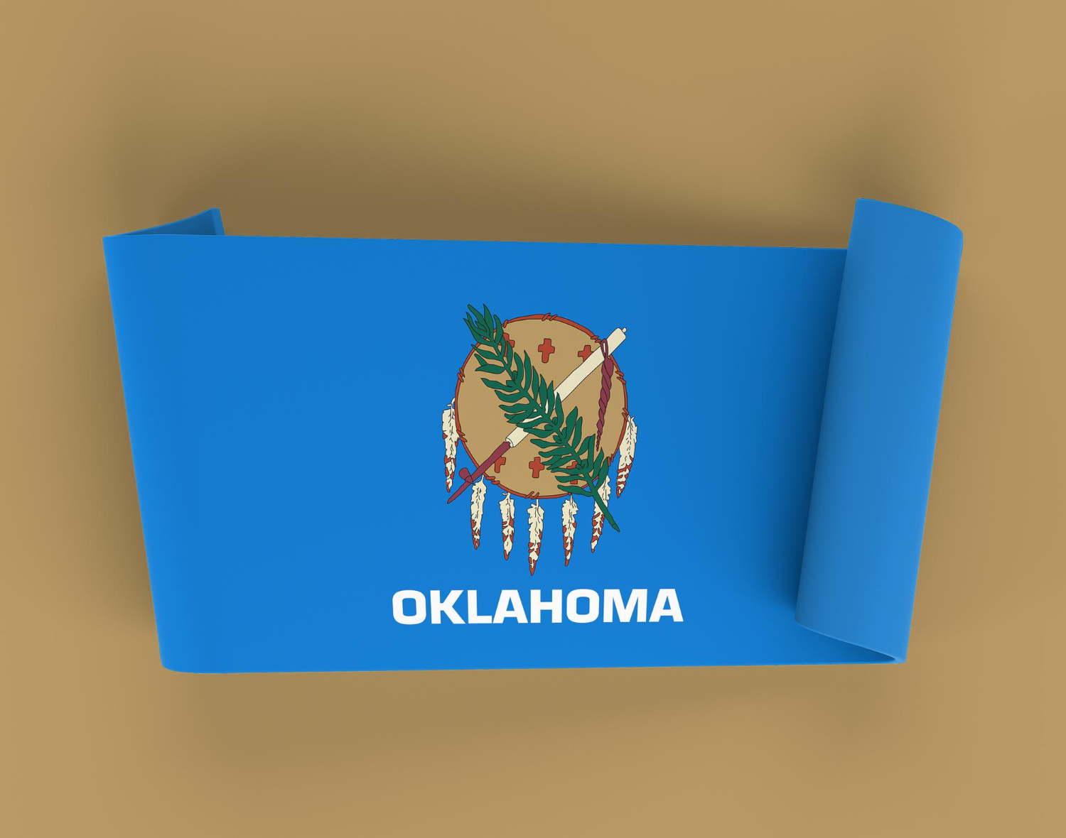 Oklahoma state flag